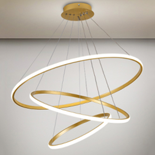 Mirage 3 Ring Chandelier Picture