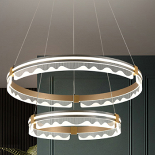 2 Layer Ring Chandelier Picture